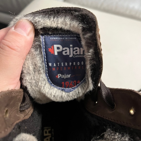 Pajar Women's Nubuck Leather Ankle Boots - Made in Portugal - EU 40/ US 8.5 - Picture 10 of 13